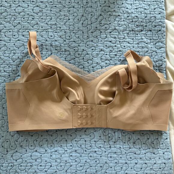 HONEYLOVE Crossover Bra In Beige Size L comfort adjustable casual - Picture 5 of 7